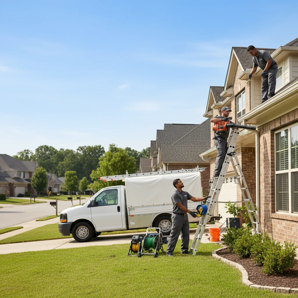 Home Gutter Service in Bentonville, OH near me
